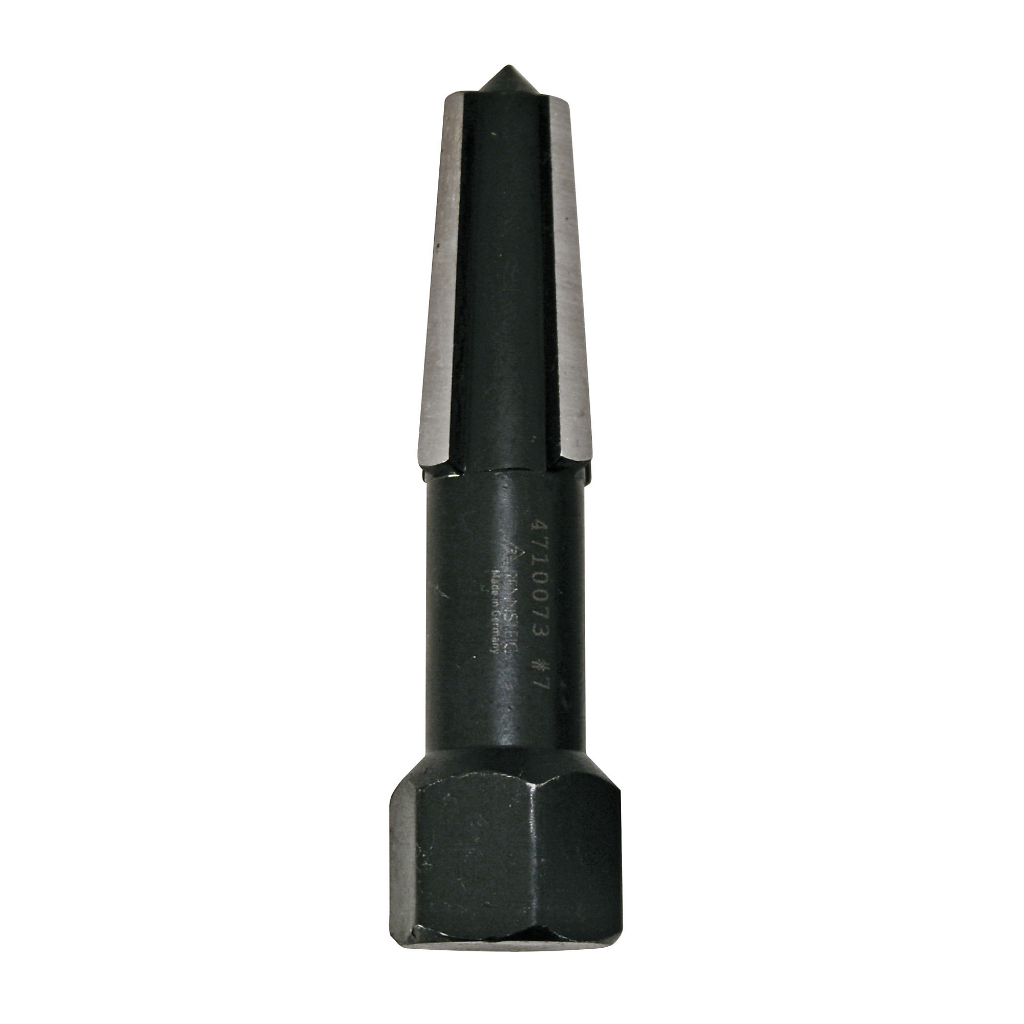 KNIPEX Screw Extractor, 4.25in., Size 7, Double-Edged, Steel, Model# 9R 471 007 3